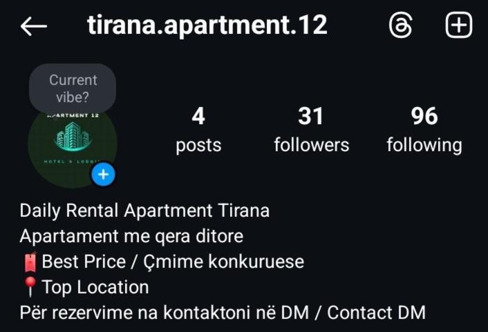 Tirana Center Apartment 12 ภายนอก รูปภาพ